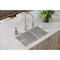 Elkay 18 Gauge SS 31-1/2" x 18-1/2" x 9" 60/40 Double Bowl Undermount Sink and Faucet Kit with Drain ECTRU32179RTFCC - alternate 2